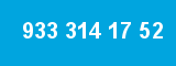 933 314 17 52 933 314 17 52
